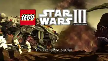 Lego Star Wars 3 The Clone Wars (USA) screen shot title